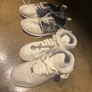 Air Force 1 & Nike Roshes